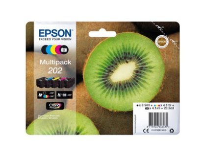 CONSUMIBLES EPSON MULTIPACK 5 COLORES 202 CLARIA